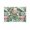 White, variant on Outdoor Sun Shade Sail 6.5'x10', Pink Flamingo Patio Beach Shade Canopy Cloth Waterproof, Summer Tropical Watercolor Plants Green Leaves TearResistant UV Protection Sun Sail for Backyard Garden Deck