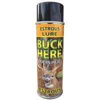 Hunter's Edge Buck Here Doe-In-Heat Aerosol Estrous Lure 6.5 oz.