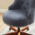 thumbnail image 4 of Chaise de Bureau Callum Bleu Foncé, 4 of 9