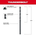 thumbnail image 4 of Milwaukee Electric Tool Thunderbolt Black Oxide Drill Bit 48892712, 4 of 4