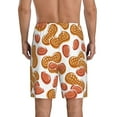 thumbnail image 4 of Lsque Peanuts4 Mens Sleep Pajama Shorts,Short Pajama Pants, Cotton Ultra-Soft Knit-XX-Large, 4 of 9