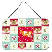 Caroline's Treasures CK5248DS812 Guernsey Cow Love Wall or Door Hanging Prints, 8x12, multicolor