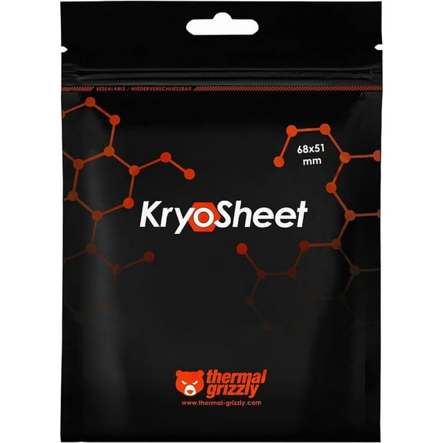THERMAL GRIZZLY THERMAL PAD KRYOSHEET 68X51