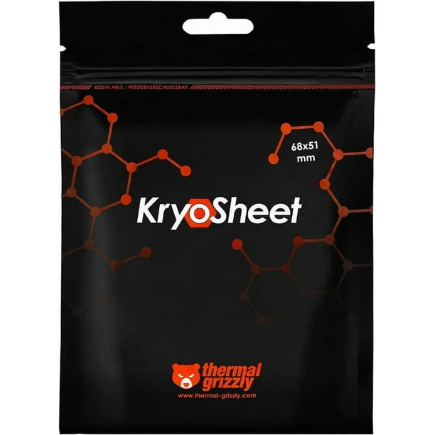 THERMAL GRIZZLY THERMAL PAD KRYOSHEET 68X51