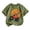 68Army Green564, variant on WERYOUNG Toddler Kids Halloween Shirt Boys Skeleton Pumpkin Print Short Sleeve Crewneck T Shirt Loose Fit Fashionable Tees Versatile Top 2-3 Years