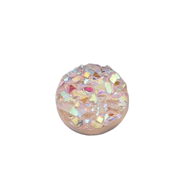 Boucles d'Oreilles Finition Surface Lisse Forme Ronde Matériau de Classe Multicolore; Qui Offre des Accessoires de Bijoux Accessoires de Fête Universels Perles de Cristal Type 18