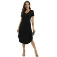 thumbnail image 5 of Nightgowns for Women Cotton Night Shirt Sleepwear Ladies Soft Loungewear with Pockets S-3XL, 5 of 7