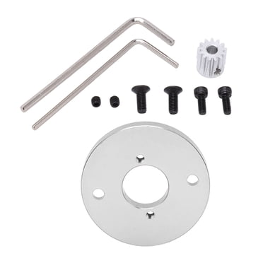 RC Car Upgrade Motor Holder, Durable Motor Mounting Holder Portable  For 1/12 RC Cars Silver