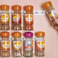 thumbnail image 4 of 1/2/4pcs  Wall Mounted Spice Jar Rack - Organize Your Spices and Seasonings with Ease - Kitchen Storage Holder for Bottles and Clips - Convenient and Stylish, 4 of 7