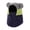 ZB Blue, variant on Kids Warm Ski Bike Full Face Mask Neck Warmer, Toddler Winter Sports Cap Green One Size