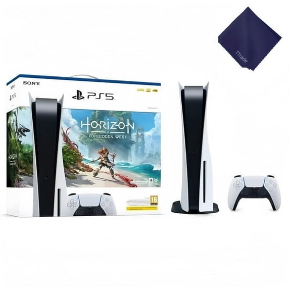 Sony PlayStation_5 Disc Version Gaming Console with Horizon: Forbidden West Bundle