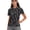 Skeleton Golfer, variant on Whosucclay 1/4 Zip Tennis Shirts, Reindeer Frost Pattern Frost Polyester Moisture Wicking Lightweight Golf Short Sleeve Shirt for Bowling Hiking Fitness Size Medium