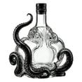 thumbnail image 2 of Cadancy Whiskey Decanter Octopus Design Liquor Dispenser for Bourbon Scotch Vodka Rum Bar Desktop Decorative Bottle Vintage Marine Style Home Office Man Cave Gift Accessory, 2 of 9