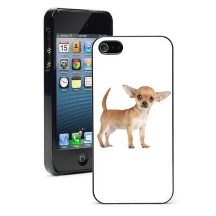 Apple Iphone 6 6s Hard Color Back Case Cover Protector Cute Light Brown Chihuahua Puppy Dog Black Walmart Com Walmart Com walmart