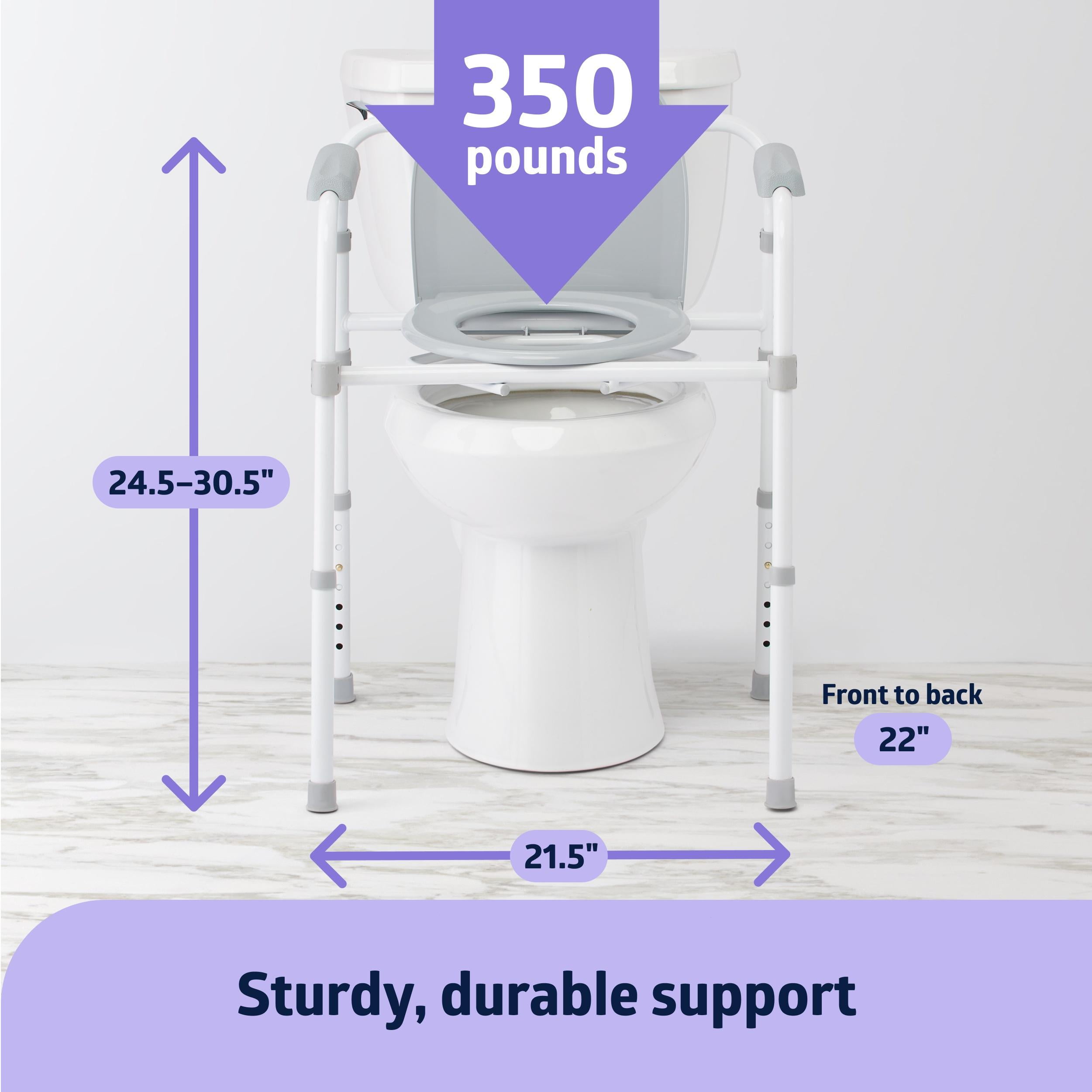 Bedside commode over toilet deals