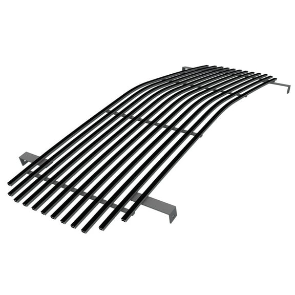 APS Premium Stainless Steel Black Billet Grille Insert Compatible with GMC Suburban 1994-1999 & 94-99 Yukon & 94-98 C K Pickup Main Upper N19-J21058G
