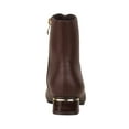 thumbnail image 5 of Ninety Union ELITE Low Metallic Heel Zipper Bootie, Brown, 9, 5 of 5