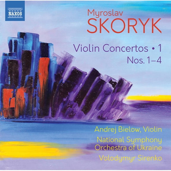 Sirenko Ukraine National Symphony Orchestra Bielow - Violin Concertos 1 - Music & Performance - CD