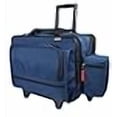thumbnail image 2 of Hopkins Medical Products Rolling Med Bag with EZ-View: Waterproof, Laptop Section & Lockable File Pocket - Ultimate Mobility for Healthcare Pros, 39.5 In. Handle, 16 In. x 3 In. x 12 In., Blue, 2 of 4