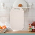 thumbnail image 6 of Plastic Cutting Boards for Kitchen | Extra Large 12.8x7.8in | Dishwasher Safe, Double-Sided, Non-Slip with Easy Grip Handle, Grinding Area | Food Safe, BPA Free, Lightweight | Single Pack, 6 of 6