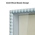 thumbnail image 4 of Shadow Box Frame 11x14  Deep Large Display Case With Beads Door And Glass Window Wood Memory Gift For Pictures Medals Memorabilia Collections Blue, 4 of 7