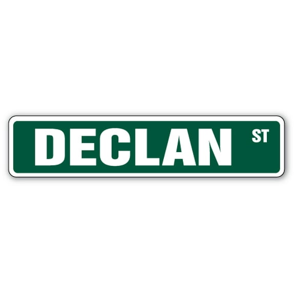 Declan Street [3 Pack] of Vinyl Decal Stickers |for Laptop Car