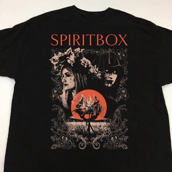 VINTAGE New Spiritbox Holy Roller Black unisex Shirt Gift Fans