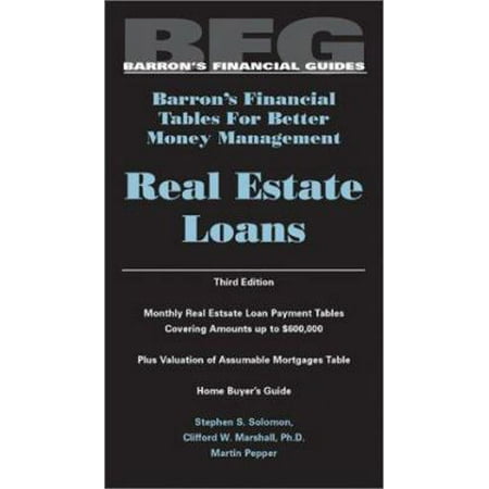 Real Estate Loans (Barron's Financial Tables) [Paperback - Used]