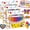 3*12P, variant on 12 Pack 3D Magic Popcorn Pens – Heat-Activated Puffy Drawing Pens for DIY Crafts, Cards & Art Projects, (1 set)