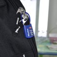 thumbnail image 2 of Candado para equipaje Master Lock aprobado por la TSA, azul, paquete de 2 unidades 4688BLUEC2, 2 of 2