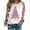 Pink christmas sweatshirt, variant on pimelu Christmas Sweatshirt Clearance Womens Christmas Sweater Vintage Leopard Patchwork Pink Christmas Graphics Sweatshirts Ladies Raglan Sleeve Crewneck Pullover Tops