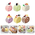 thumbnail image 4 of Miangastore Food Display Props Assorted Color 6Pcs 2.8x2.4x1.6in Pu, 4 of 8