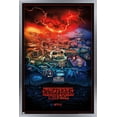 thumbnail image 1 of Netflix Stranger Things: Season 4 - Hawkins, Indiana Wall Poster, 22.375" x 34" Framed, 1 of 4