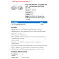 thumbnail image 2 of Front Brake Rotor Set - Compatible with 2010 - 2013 Mercedes-Benz S400 221.195 2011 2012, 2 of 2