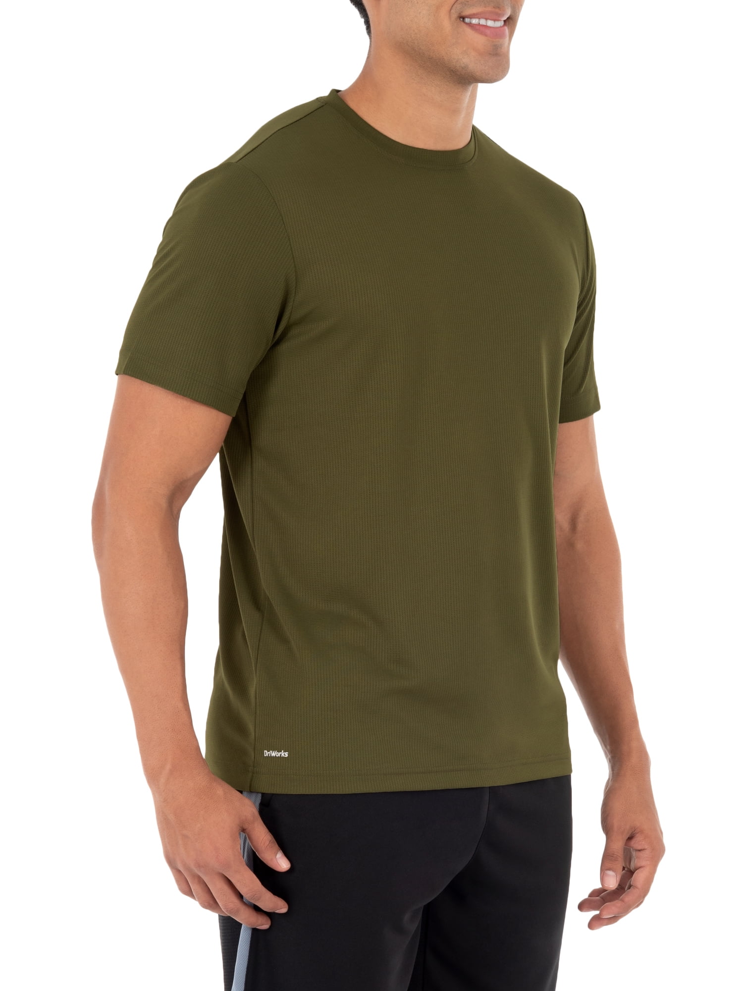 Athletic Works Men s and Big Men s Core Quick Dry Short Sleeve T