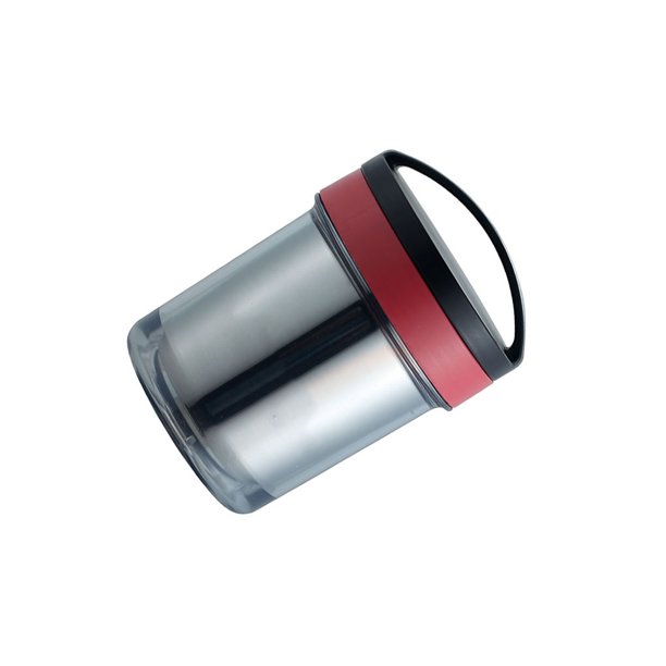 Yuarrent Taza termo de gran capacidad de 400ml, taza aislante de acero inoxidable antiescaldado, buen sellado con cuchara para oficina, escuela, Camping Mostrada No.2 Yuarrent HA027611-02
