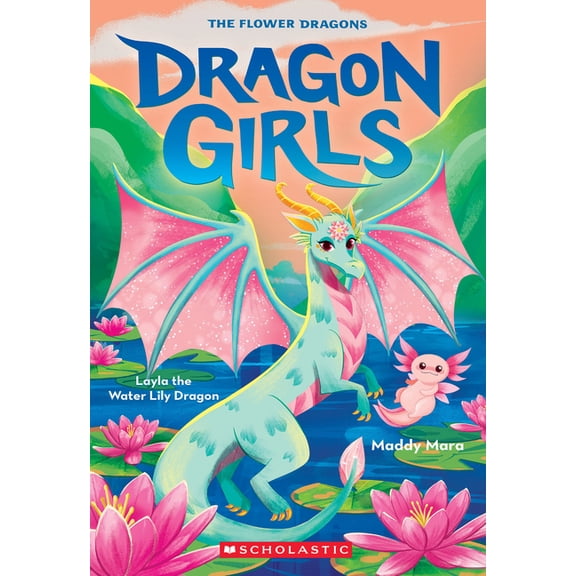 Dragon Girls Layla the Water Lily Dragon (Dragon Girls #21): Volume 21, (Paperback)