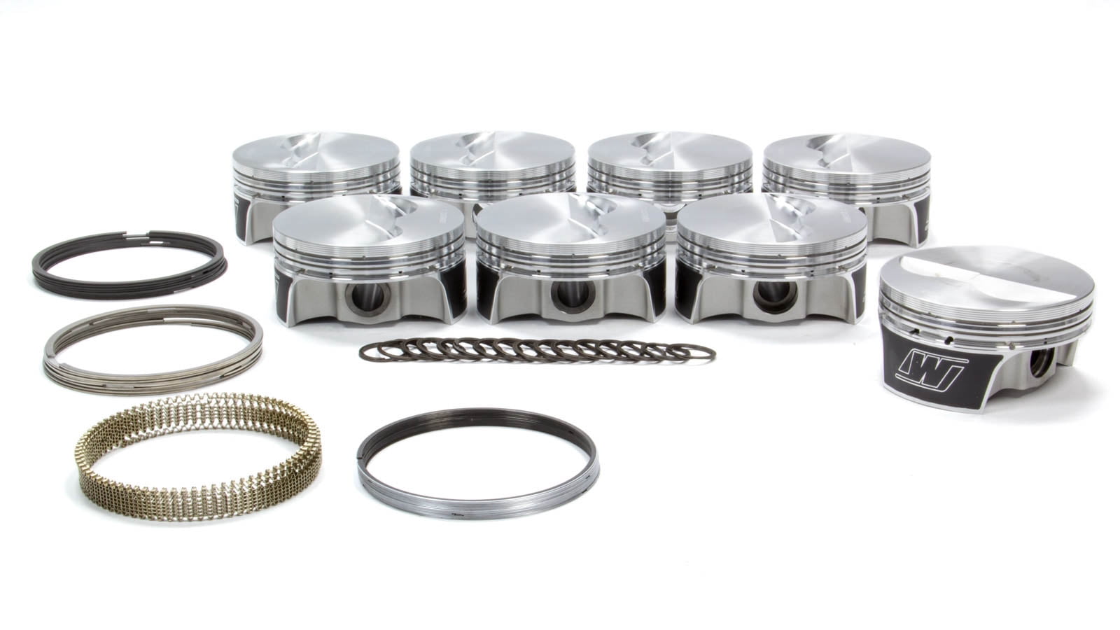 Wiseco SBC 4 030 Bore Strutted High Strength Piston And Ring Kit P N wiseco-sbc-4-030-bore-strutted-high-strength-piston-and-ring-kit-p-n