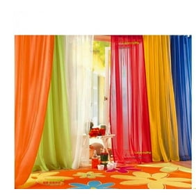 120 Inch Extra Long Voile 54 Wide Window Sheer Curtain Panel