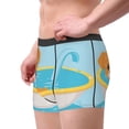thumbnail image 2 of Yiaed Cute Dog In Bath Print Men's Soft Cotton Boxer Shorts Breathable Boxers Underwear Moisture-Wicking Underwear Stretch Boxer Briefs for Man-X-Large, 2 of 5