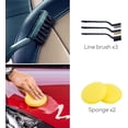 thumbnail image 4 of Juego de cepillos de limpieza de coche, 15 piezas Feliz Sencillez, 4 of 5