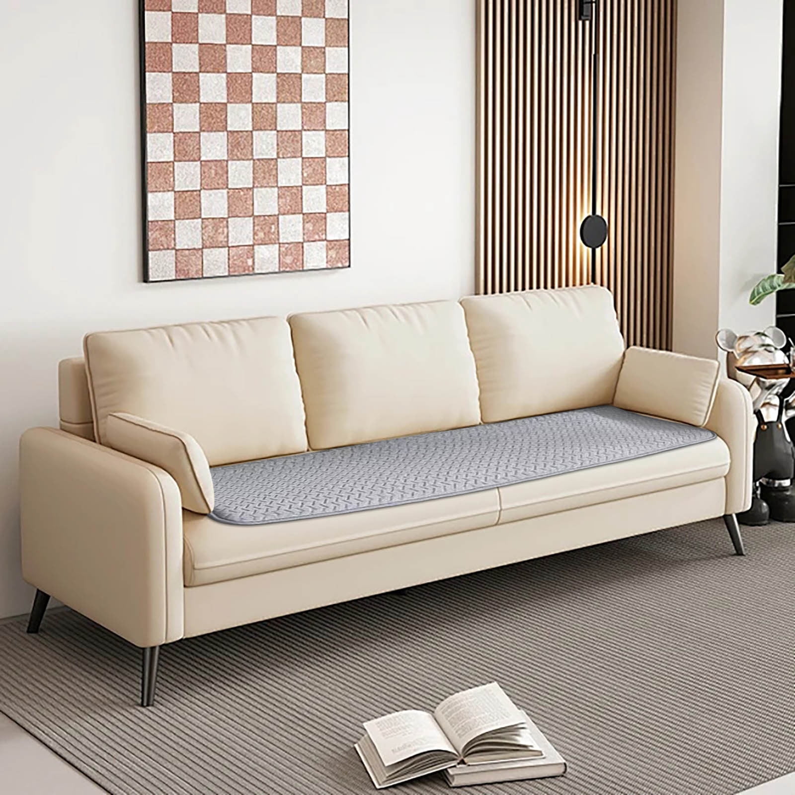 Heated Seat Cushion, Adjustable Temperature, Sofa Cushion Furniture Protector Sofa Seat Sofa slipcover Sofa Cover Soft Flexibility