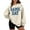 #0488-Khaki, variant on Game Day Long Sleeve Sweatshirts for Women Football Season Graphic Sweatshirt Round Gift Neck Loose Pullover Tops Trendy Outfits