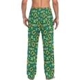 thumbnail image 2 of GZHJMY St. Patrick's Day Pajama Pants for Men, Lounge Pants Lightweight Men Pajama Bottoms with Drawstring Pockets, Christmas New Year Birthday Gifts, Small, 2 of 6