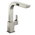 thumbnail image 2 of Moen S7597C 90-Degree One-Handle High Arc Pull Out Kitchen Faucet, Chrome, 2 of 6