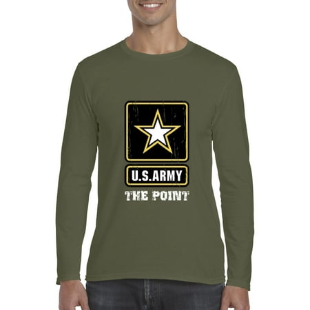 Army T-Shirt U.S. ARMY The Point Armed Forces Military Style Physical ...
