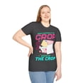 thumbnail image 5 of What Happens At The Crop Scrapbooking Crafting Card Making Unisex T-Shirt, 5 of 5