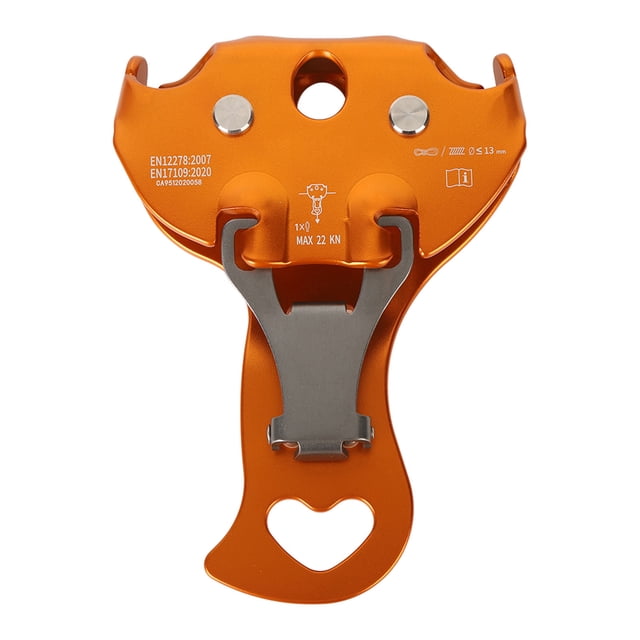 CA H9521 Polea de escalada 22KN Polea de rodamiento de escalada Equipo de polea de escalador de enganche ligero para transmisión de mercancías de escalada