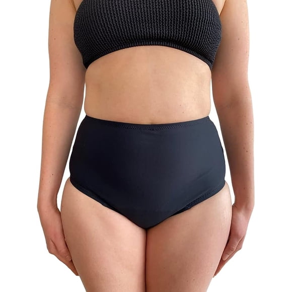 Traje De Baño Absorbente Para Periodo Luna Segura Soa Biniki Tiro Alto