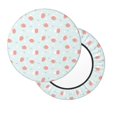 thumbnail image 2 of Balery Strawberry Fundas de asiento para taburete de bar redondo de tela de terciopelo ajustables que protegen de arañazos y manchas para sillas de 14 a 17 pulgadas.-14 inch, 2 of 7